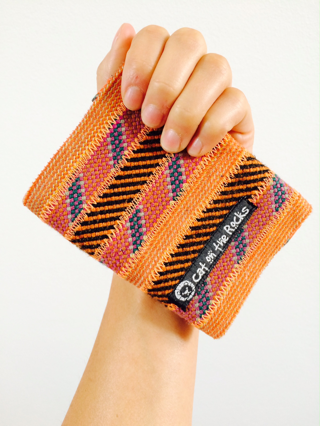 Coin & Card Wallet "Neon Orange"